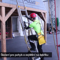 Video "working on a ladder"